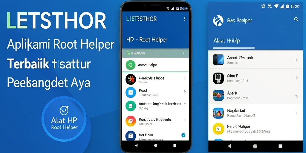 Tampilan antarmuka aplikasi LETSTHOR yang user-friendly.