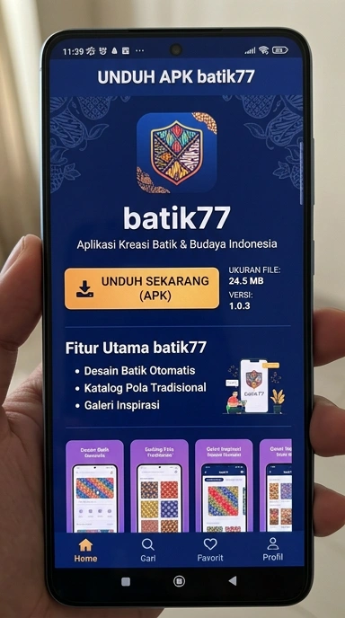 Panduan Unduh dan Instal APK batik77 untuk Android