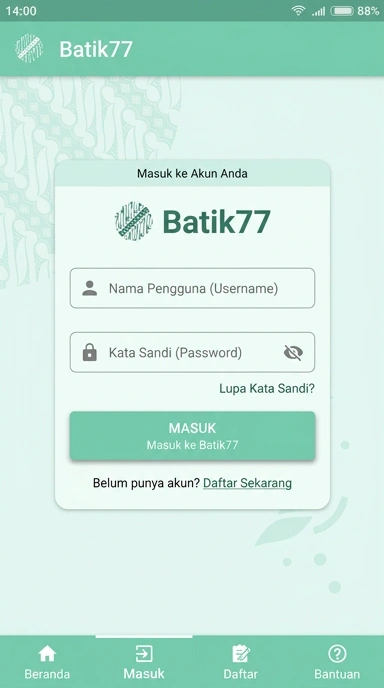 Panduan Masuk Akun batik77 untuk Pengguna Android